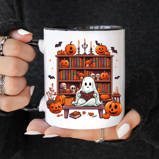 Book Ghost Mug