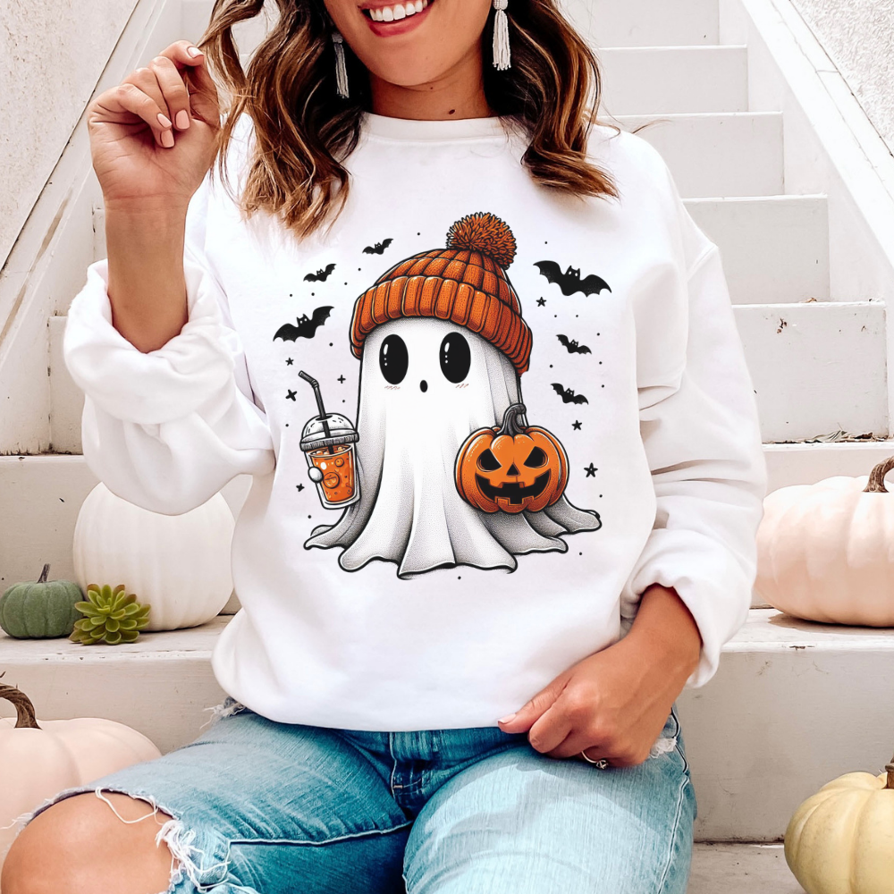 Cute Ghost | Halloween Sweatshirt