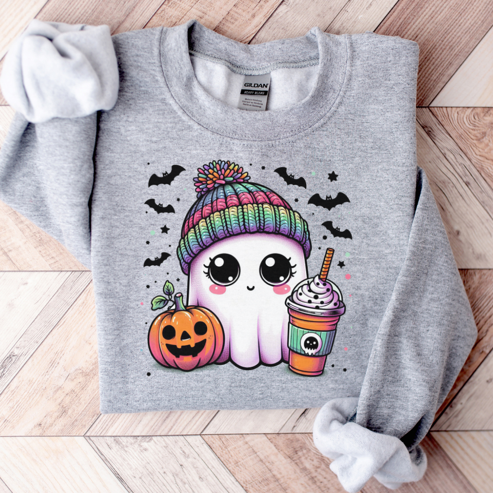 Cute Ghost Pixie | Halloween Sweatshirt