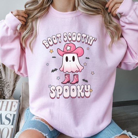 Boot Scootin Ghost Sweatshirt