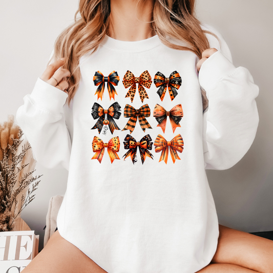 Bow Halloween Sweatshirt