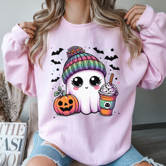 Cute Ghost Pixie | Halloween Sweatshirt