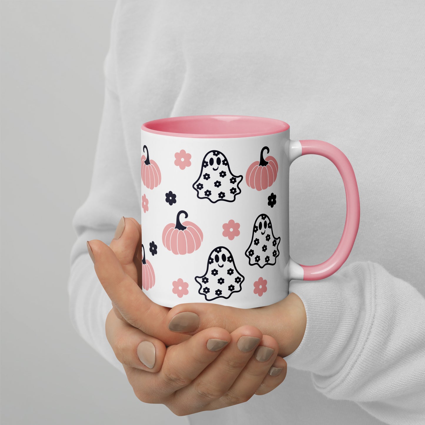 Ghost Pumpkin Mug